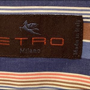 ETRO size 44 Mens Italian made shirt